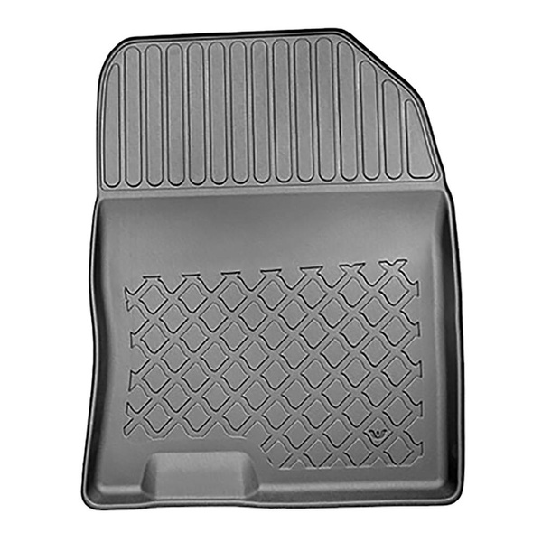 Sats bagagerumsmatta och bilmattor TPE måttillverkade till: Hyundai Kona Hybrid SUV (09.2019-03.2023) - ej till elektrisk version