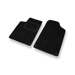 Velourmattor till Peugeot 607 Sedan (1999-2010) - svarta