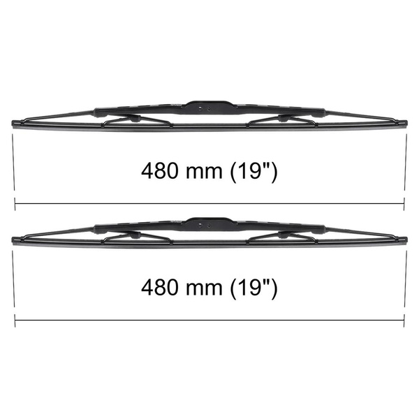 Vindrutetorkarblad till Honda CR-V I SUV (10.1995-07.2002) - standard torkarblad
