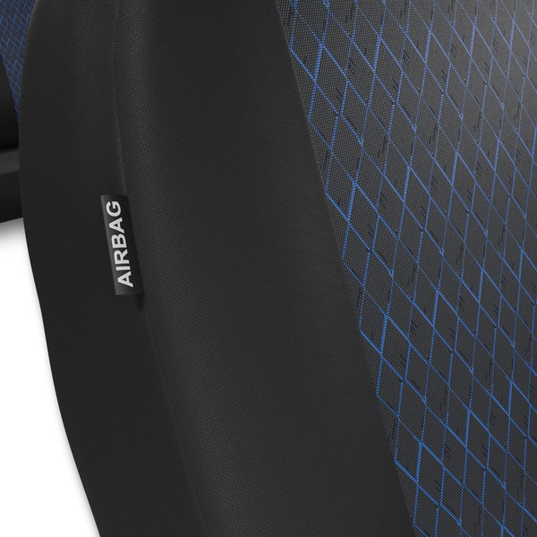 Universella sätesöverdrag till Kia Niro I, II (2016-....) - blå