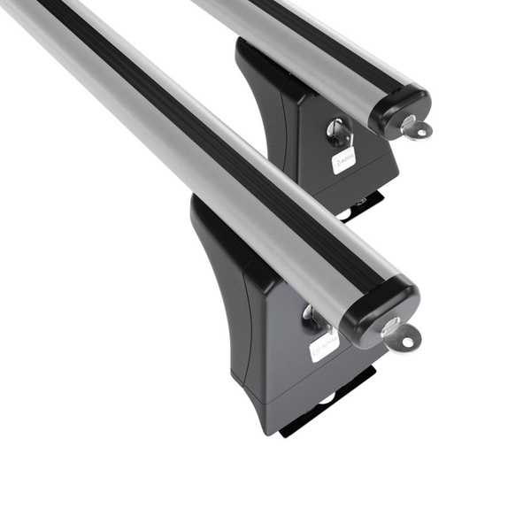 Taklasthållare till Peugeot Boxer II Skåpbil (2006-2014) - silver takräcke - takhållare -fästpunkter - Aluminium