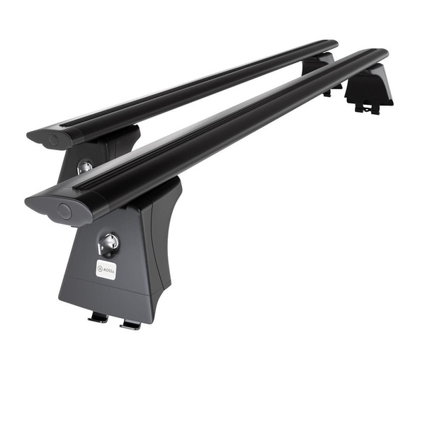 Taklasthållare till Ford C-Max mk I Minibuss (2003-2010) - svart takräcke - takhållare - fästpunkter - Aluminium