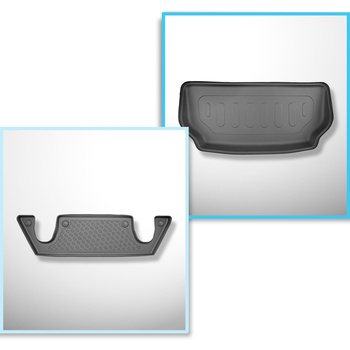 Sats bagagerumsmatta och bilmattor TPE PREMIUM måttillverkade till: Tesla Model 