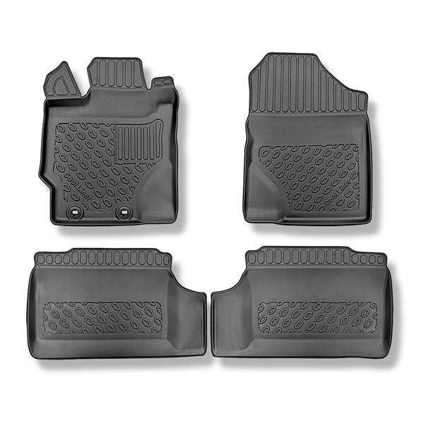 Tpe-mattor till Toyota Yaris III Kombikupé (12.2015-10.2022)