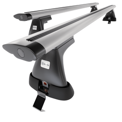 Taklasthållare till Opel Insignia Kombisedan (2009-2017) - silver takräcke - takhållare -utan fästelement - Aluminium