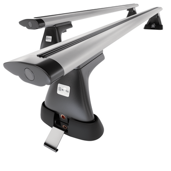 Taklasthållare till Toyota Hiace Skåpbil (1996-2006) - silver takräcke - takhåll