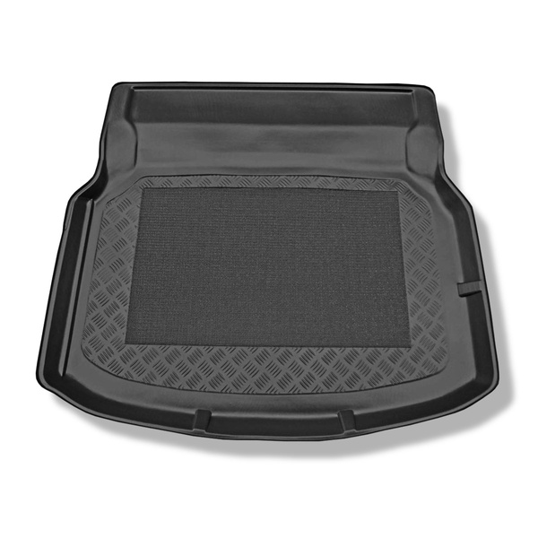 Bagagerumsmattor till Mercedes-Benz C-Klass W204 Limousine (04.2007-02.2014) - delade baksäten; utan vänster nisch