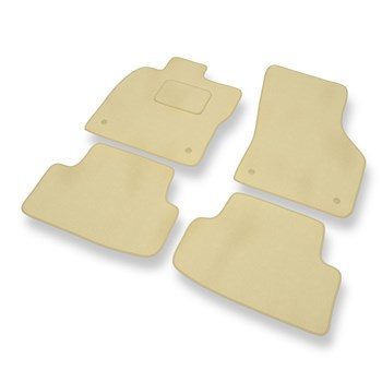 Velourmattor till Seat Leon III Kombikupé, Sportstourer (2013-2020) - beige