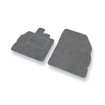 Velourmattor till Renault Scenic III Minibuss (2009-2016) - gråa