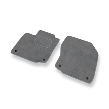 Velourmattor till Honda Civic IX Coupé, Kombikupé, Sedan, Tourer (2012-2017) 3 dörrar, 5 dörrar - gråa