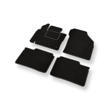Velourmattor till Suzuki Ignis III Crossover (2017-....) - svarta