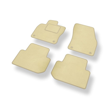 Velourmattor till Volkswagen Tiguan II SUV (2015-2024) - beige