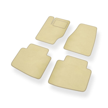 Velourmattor till Jeep Grand Cherokee III SUV (2004-2010) - beige