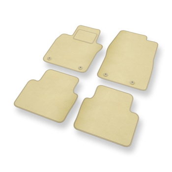 Velourmattor till Mazda CX-30 Crossover (2019-....) - beige