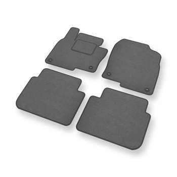 Velourmattor till Mazda CX-5 SUV (2017-....) - gråa