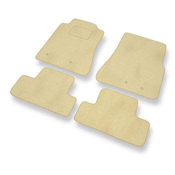 Velourmattor till Ford Mustang V (2005-2014) - beige