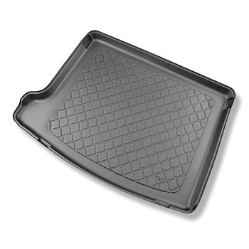 Bagagerumsmattor till Jeep Compass II MP 4xe Plug-in Hybrid SUV (07.2020-....) - övre bagagerum; rörligt golv i översta läget