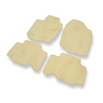 Velourmattor till Toyota RAV4 III SUV (2005-2012) - beige