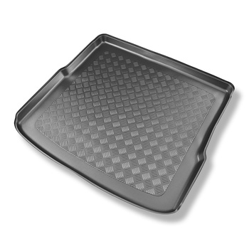 Bagagerumsmattor till Skoda Enyaq iV SUV, Kupé (04.2021-....) - övre bagagerum; jämn inlastningströskel; rörligt golv i mittläget