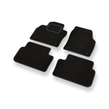 Velourmattor till Seat Arona Crossover (2017-....) - svarta