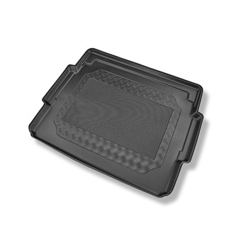 Bagagerumsmattor till Citroen C5 Aircross SUV (02.2019-....) - övre bagagerum (jämn inlastningströskel); rörligt golv i översta läget; ej till Plug-in Hybrid version