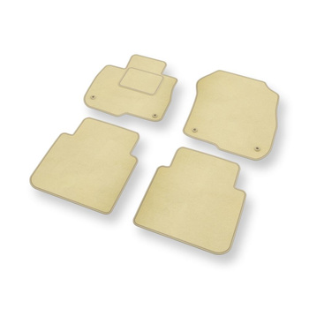 Velourmattor till Honda CR-V V SUV (2018-2023) - beige