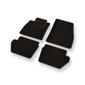 Velourmattor till Ford Fiesta VIII Kombikupé (2017-2023) - svarta