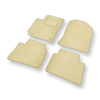 Velourmattor till Hyundai Kona Crossover (2017-2023) - beige