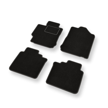 Velourmattor till Toyota Camry VII Sedan (2011-2017) - svarta