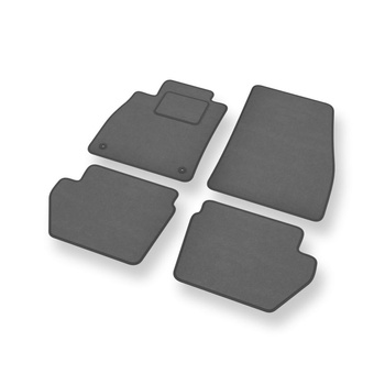 Velourmattor till Ford Fiesta VIII Kombikupé (2017-2023) - gråa