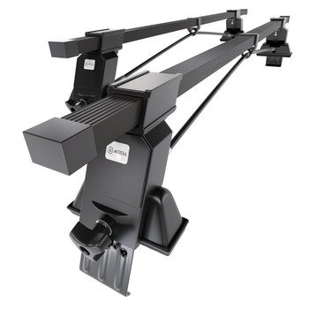 Taklasthållare till Renault Clio mk II Sedan (1998-2005) - svart takräcke - takhållare - utan fästelement - Stål