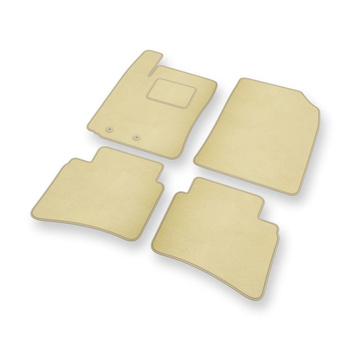 Velourmattor till Kia Stonic Crossover (2017-....) - beige