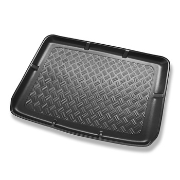 Bagagerumsmattor till Skoda Yeti SUV (06.2009-11.2017) - övre bagagerum; med fullstort reservhjul